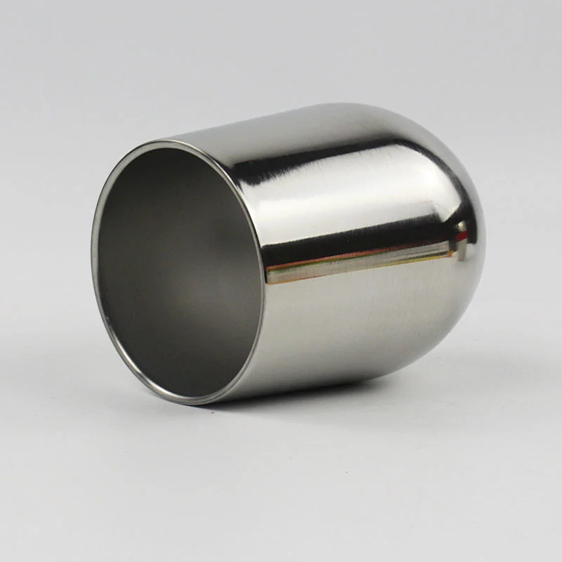 Hot selling stainless steel stemless wine glasses cardboard gift boxes for wine glass