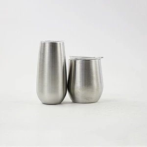 8 oz stainless steel tumbler wholesale double wall wine glass