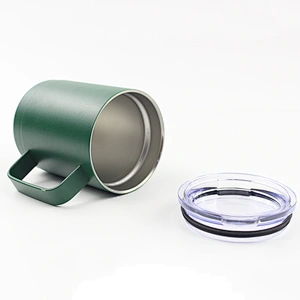 Double Wall 18/8 Stainless Steel Reusable Thermos Coffee Mug