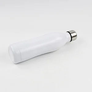 Wholesale cola bottle,stainless steel cola bottle double wall with lid