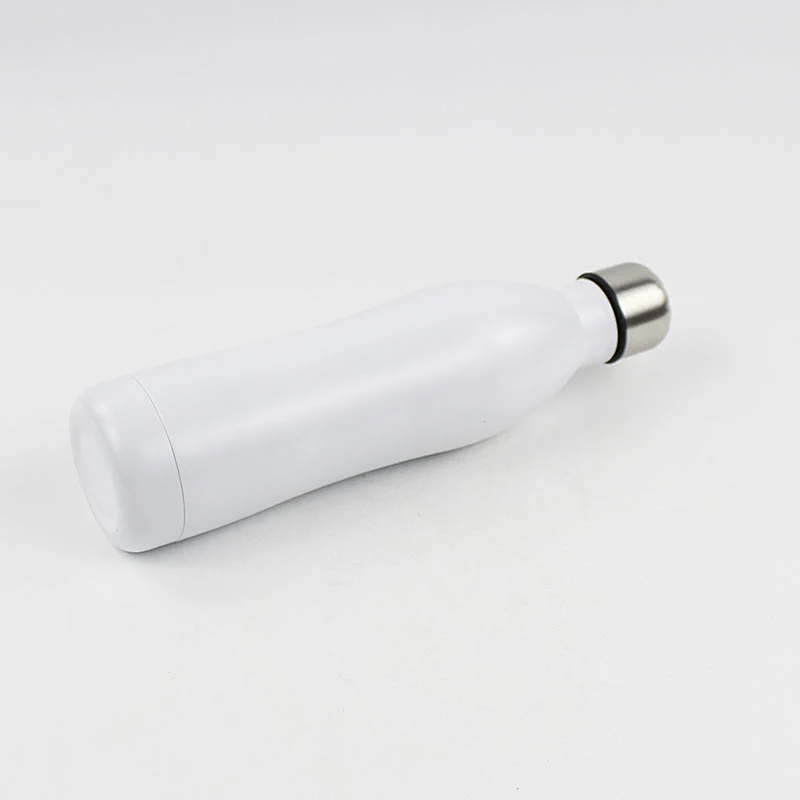 Wholesale cola bottle,stainless steel cola bottle double wall with lid