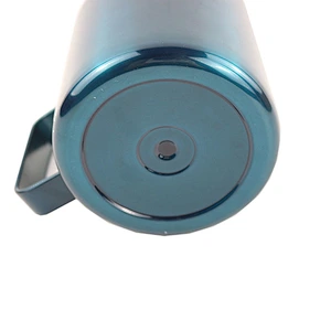 Custom logo and color printed mug stainless steel double wall vacuum mug warmer