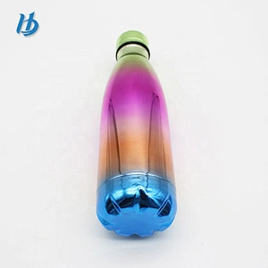 500ml vacuum insulated travel water bottle stainless steel double wall cola bottle sport water bottle