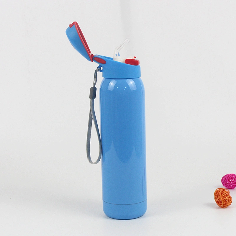 Personalized Vacuum Double WallStainless Steel  Water Bottle With Lid