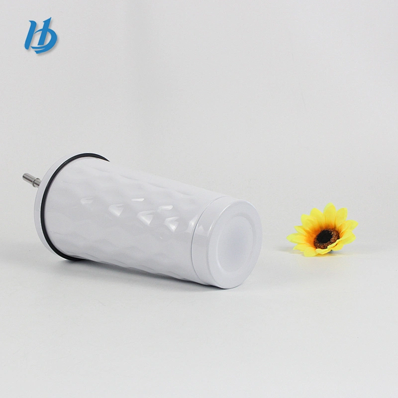 16oz double wall stainless steel tumblers with straw and sealed lid outdoor beverage drinking cup ice cold tumbler