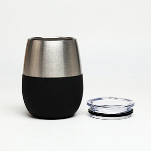 New style wholesale floating wine glass sublimation blank wine glasses