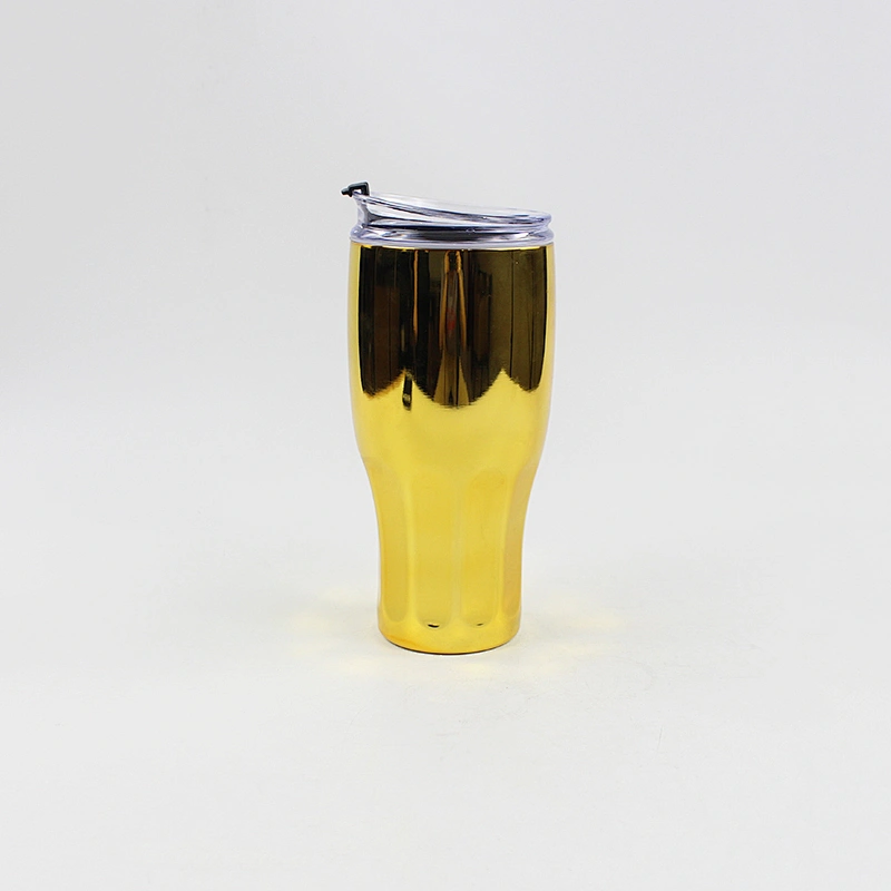 New design tumbler cups,gradient color stainless steel double wall vacuum insulated tumbler