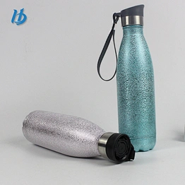 Attractive design cola shaped water bottle,stainless steel cola water bottle 500ml