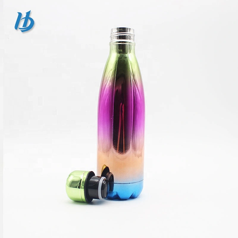500ml vacuum insulated travel water bottle stainless steel double wall cola bottle sport water bottle