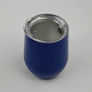 thermal glass for wine 12 oz stainless steel insulated stemless wine glass tumblers