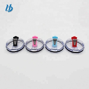 2017 new spill and splash proof lid sliding lid for stainless steel tumbler