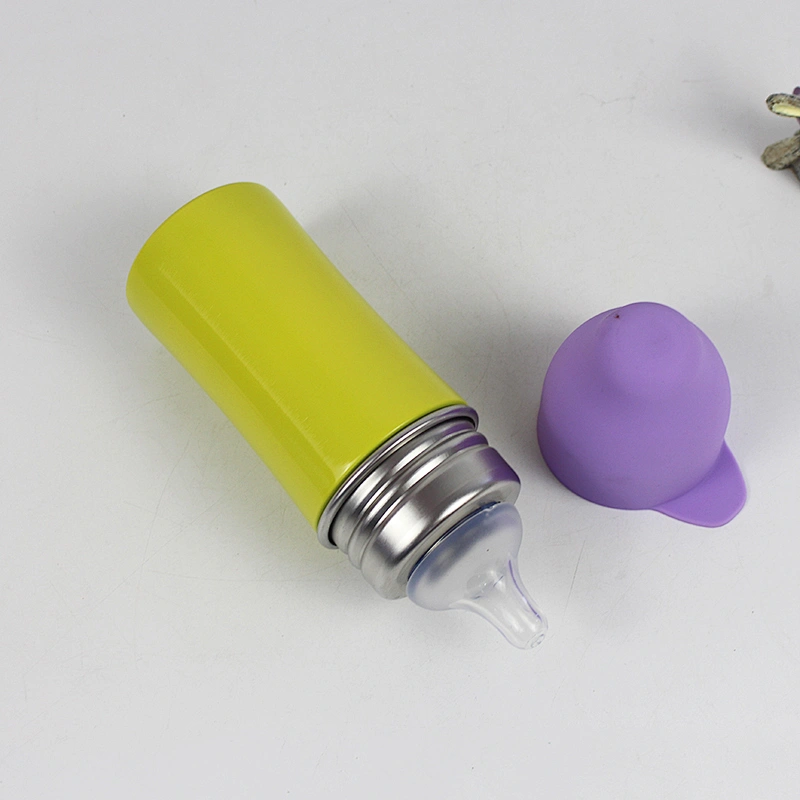 hot selling hands free baby bottle feeding thermos baby bottle baby cups