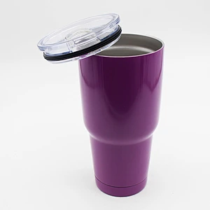 steel tumbler  with handle  coffee mug  wholesale 30oz double wall tumbler insulated tumblers