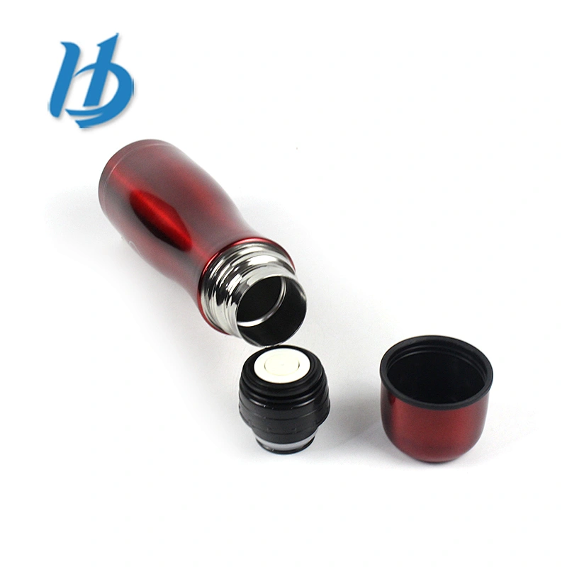 Hibour Most popular custom printed Stainless steel vacuum flask with bullet cover
