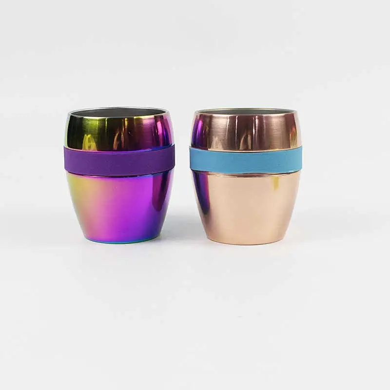 double wall steel tumbler  mug warmer sublimation blank wine glass wine glass printing machine