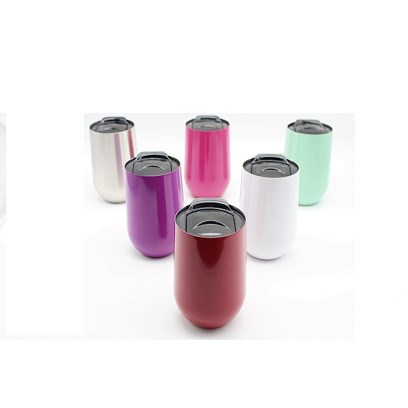 wholesale new product 18oz stainless steel drinking tumbler stemless vacuum coffee mug with lid wine glasses beer mug