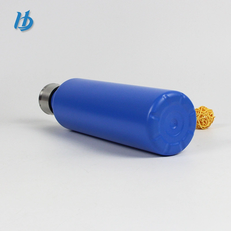 2018 fashionable vacuum tumbler stainless steel sport water bottle thermos vacuum flask with customized color