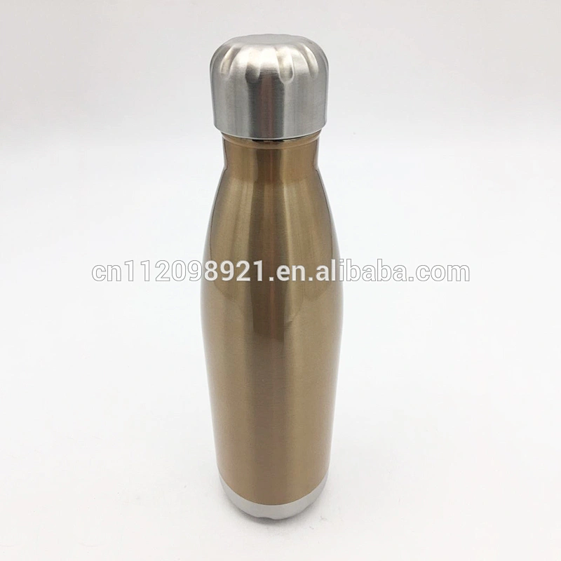 2017 Eco-friendly travel stainless steel cola bottle stainless steel water bottle with spray paint bottle