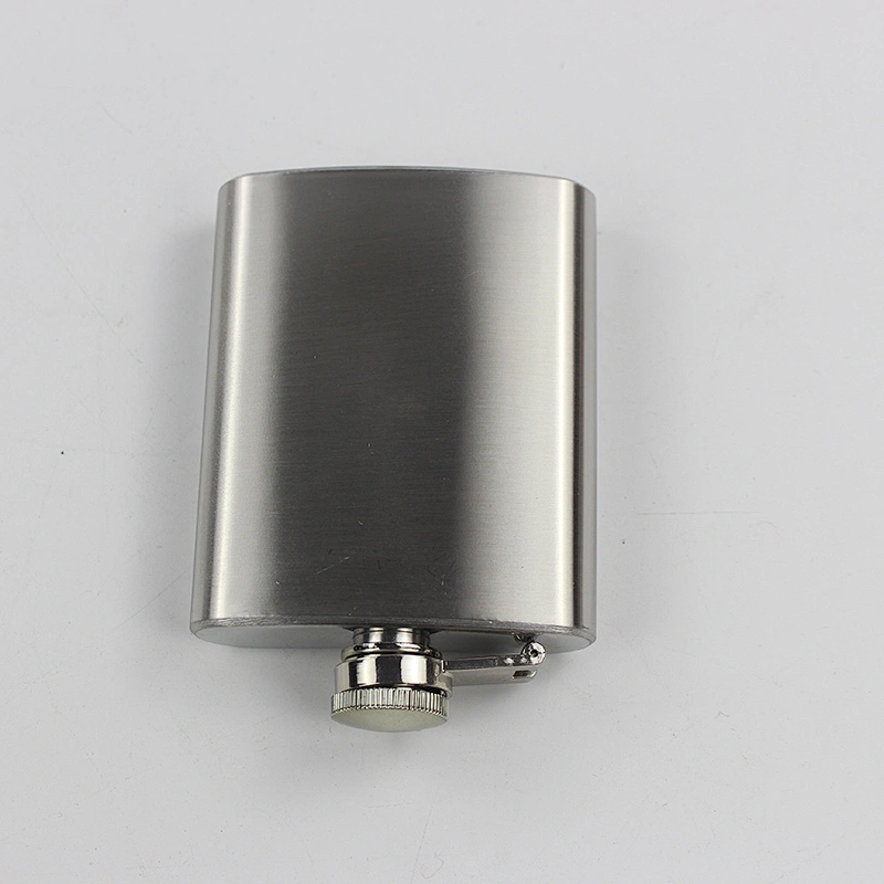 Custom Single Wall Stainless Steel Novelty Hip Flask