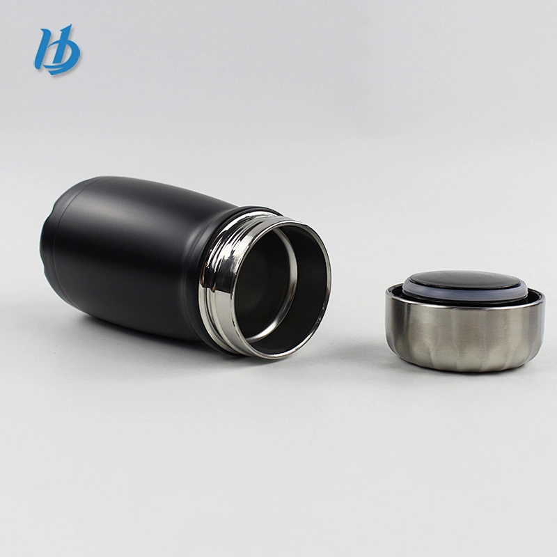 Black painting cola bottle ,cola shaped water bottle stainless steel