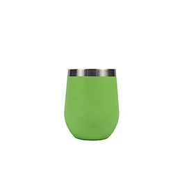 12oz Vacuum Insulated Powder Coated Wine Glass Tumbler