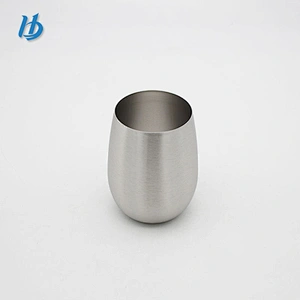 Wholesale stainless steel double wall wine tumbler 9 oz stainless steel insulated tumbler