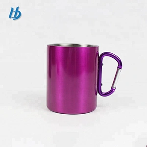 Stainless steel mug with handle camping mug wholesale best stainless steel travel mug