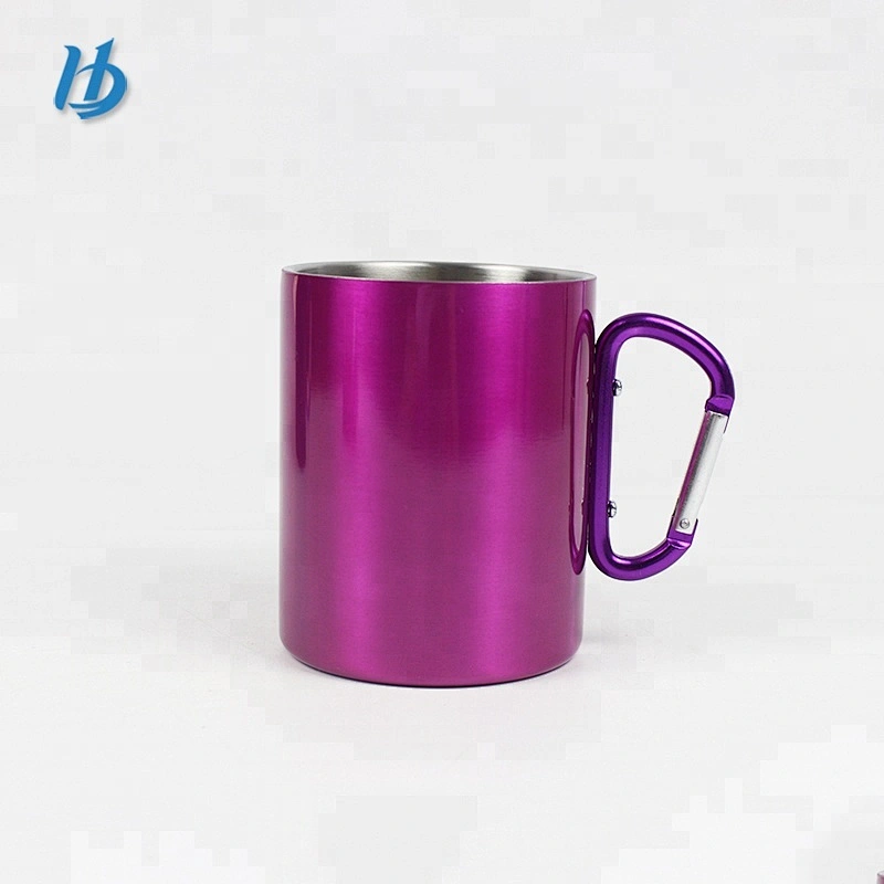 Stainless steel mug with handle camping mug wholesale best stainless steel travel mug