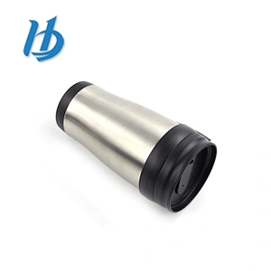 New Product stainless steel auto mug with lid and plastic handle