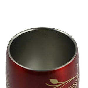 stainless steel wine glass  giant wine glass
