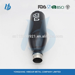 Novelty high quality 304 Stainless steel double wall cola vacuum sport drinking water bottle cola bottle