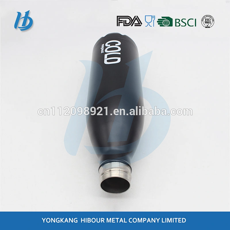 Novelty high quality 304 Stainless steel double wall cola vacuum sport drinking water bottle cola bottle