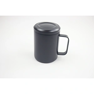 2019 new design double wall stainless steel vacuum insulated mug with lid and handle