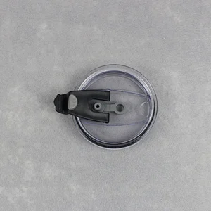 Latest plastic silica gel transparent cup cover stainless steel insulation Cup sliding cover plastic sliding lid