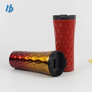 2018 double wall coffee tumbler ,500ml vacuum tumbler customized logo