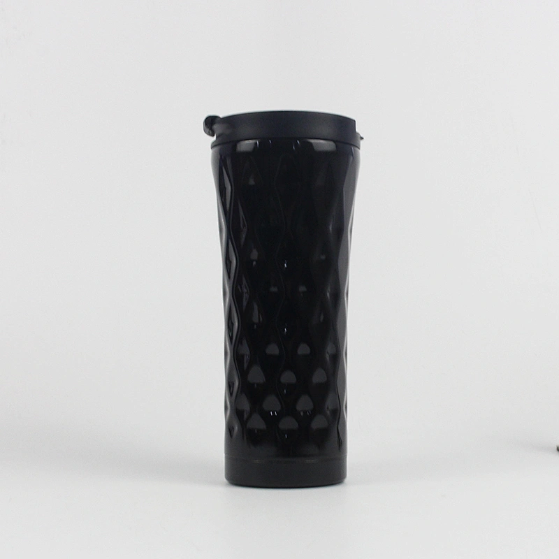 Customized New Design Stainless Steel Double Walled  Coffee Cup with Lid