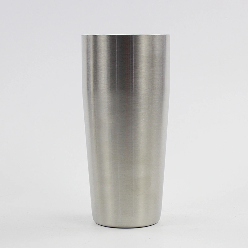 hot selling wholesale stainless steel double wall beer cup reusable coffee cups
