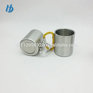 High quality wholesale double wall food grade stainless steel beer mug with handle insulated coffee mugs