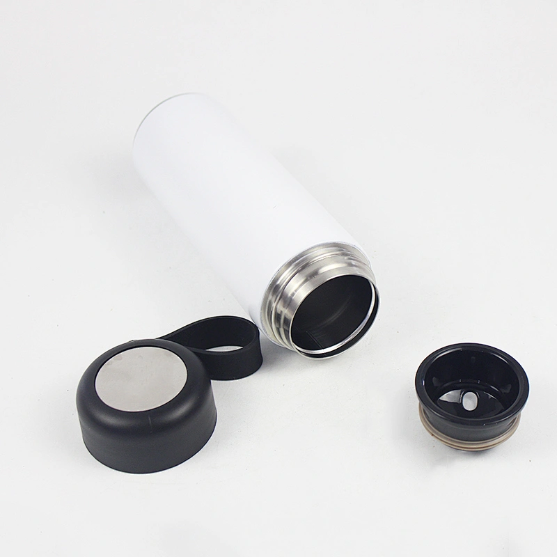 Double wall painting water bottle,stainless steel vacuum insulated water bottle customized logo