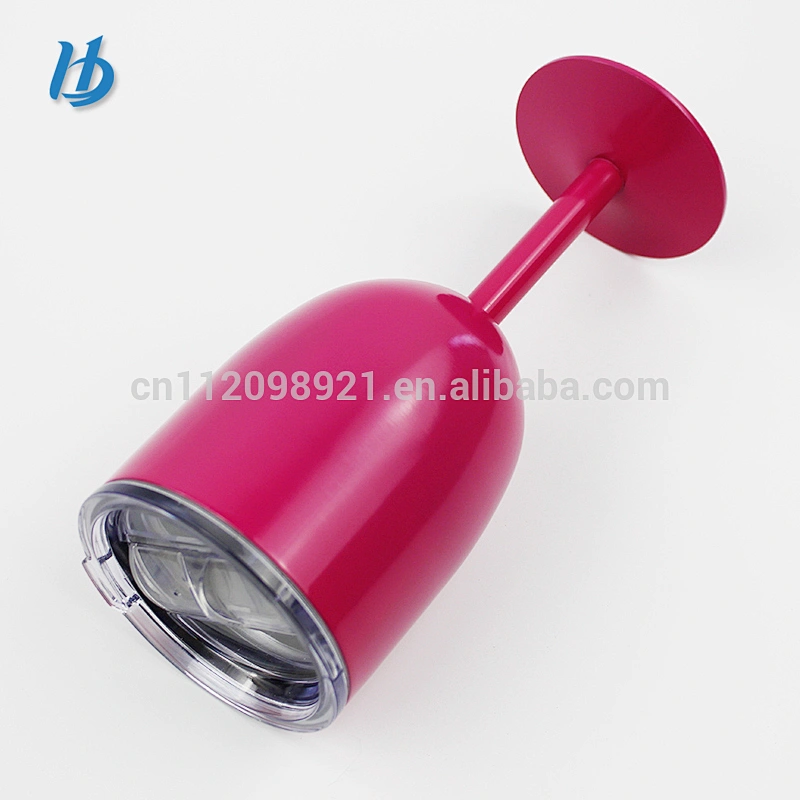 Premium Quality 13oz Double Wall Stainless Steel Goblet Red Wine Cups Decorations Custom Champagne Glass Cup
