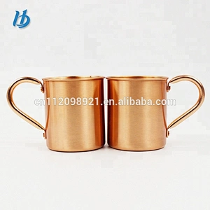 High quality pure copper moscow mule mug and cups coffee mug custom logo