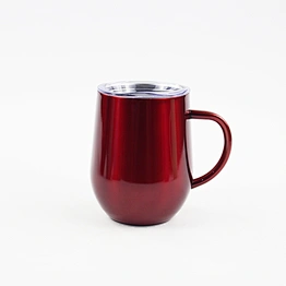 12 oz stainless steel tumbler wholesale double wall wine glasses sublimation blank wine glass