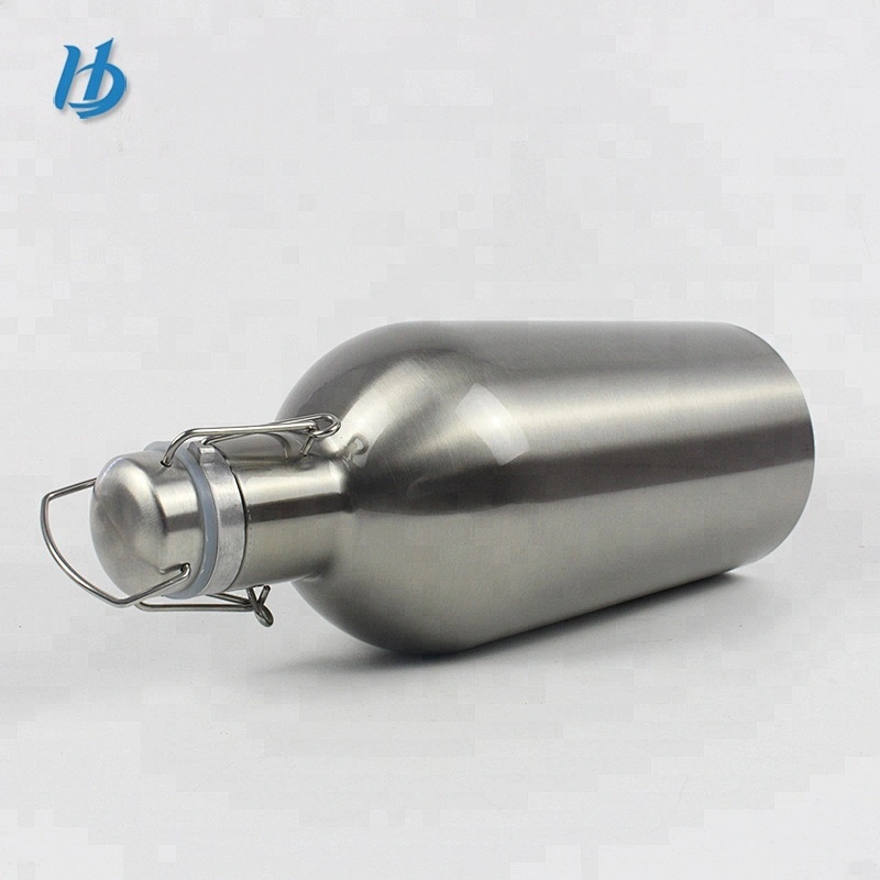 Stainless Steel Beer Growler Bottle Stainless Steel Home Brewing Making Best Brew New 64oz Gift Beer Bottle Thermos
