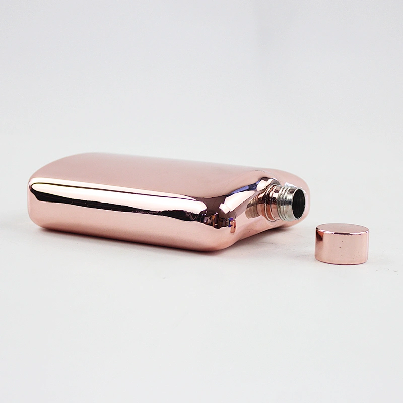 Wholesale hip flask,double wall 304 stainless steel hip flask customized logo