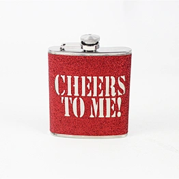 Stainless Steel Leather Hip Flask  Liquor Flask Portable Hip Flask