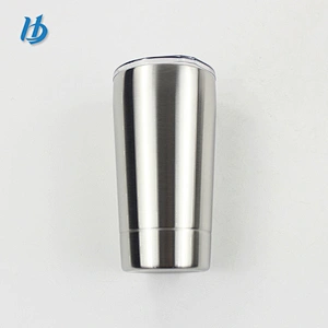 High quality stainless steel coffee mug,350ml beer mug with lid customized logo