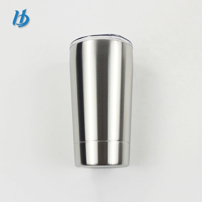 High quality stainless steel coffee mug,350ml beer mug with lid customized logo