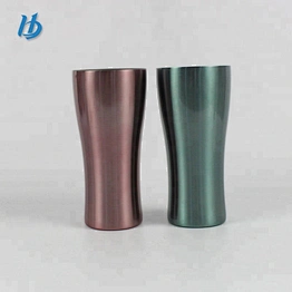 Creative arc vacuum insulated beer mug insulated stainless steel love mug travel mug
