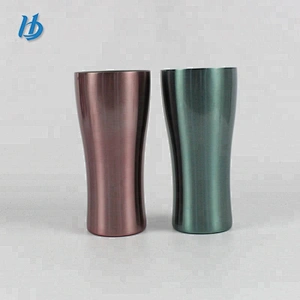 Creative arc vacuum insulated beer mug insulated stainless steel love mug travel mug