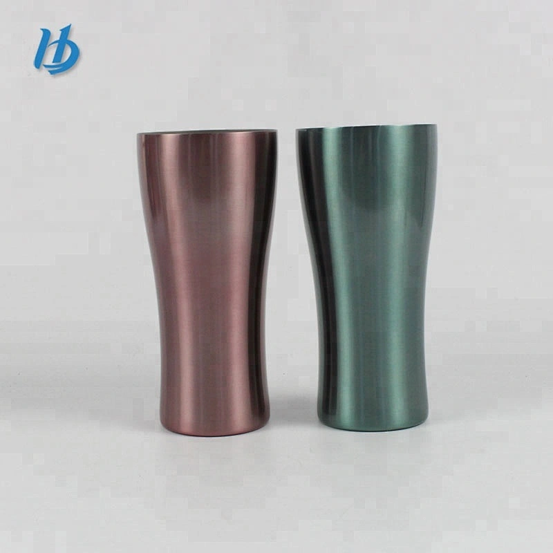 Creative arc vacuum insulated beer mug insulated stainless steel love mug travel mug